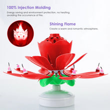 Load image into Gallery viewer, Musical Flower Birthday Candle (Red)
